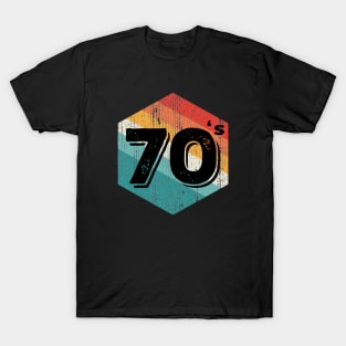 Vintage 1970 Retro Legendary, Birthday T-Shirt